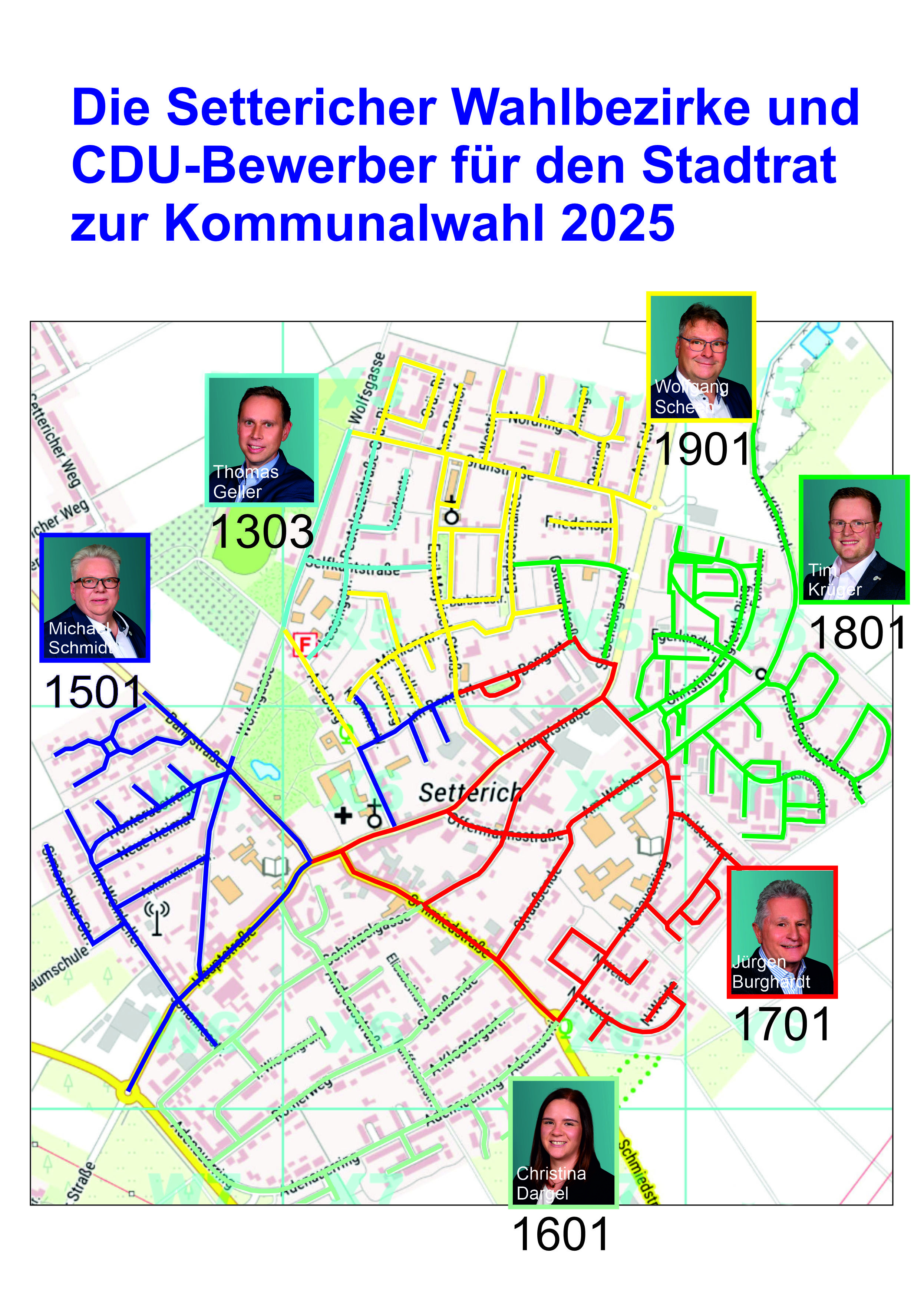 Wahlkreiskarte Setterich-2025
